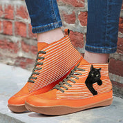 Tilly | Leather Ankle Boots for Cat Lovers