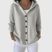 Lydia | Soft Knitted Cardigan With Hood