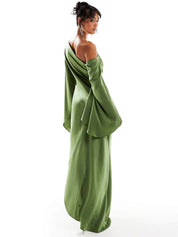 Emerald Elegance | Maxi Dress