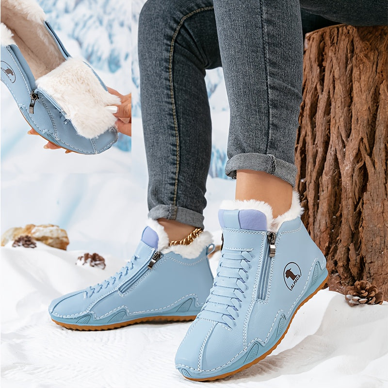 Léa | Comfortable Winter Ankle Boots with Ergonomic Support