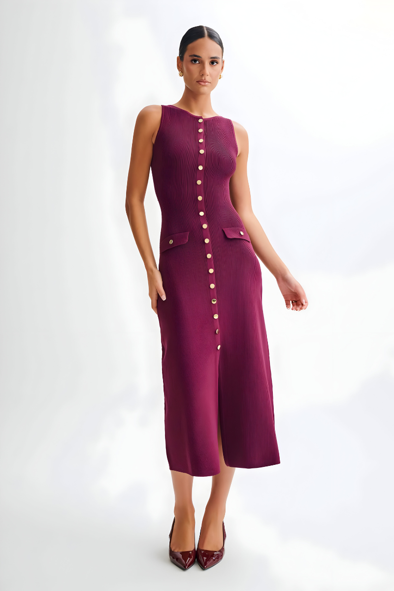 Sarah | Sleeveless Maxi Dress