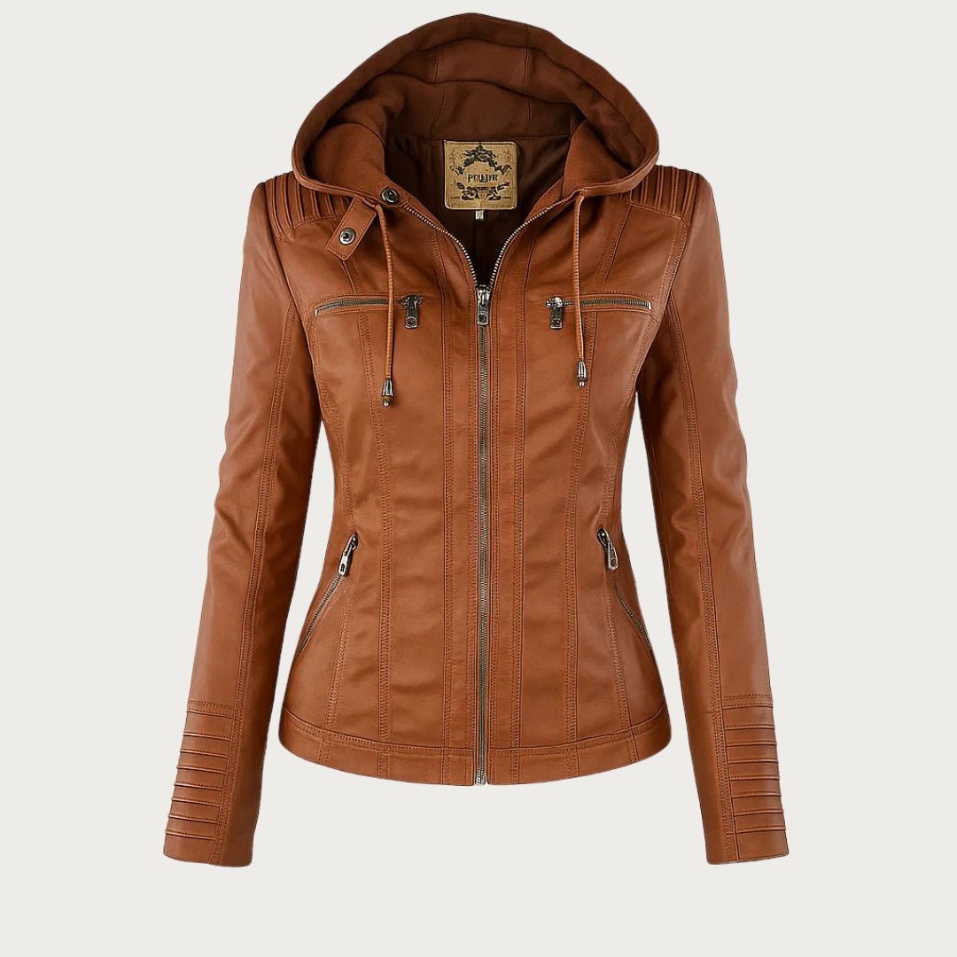 Sophie | Durable and Elegant Leather Jacket
