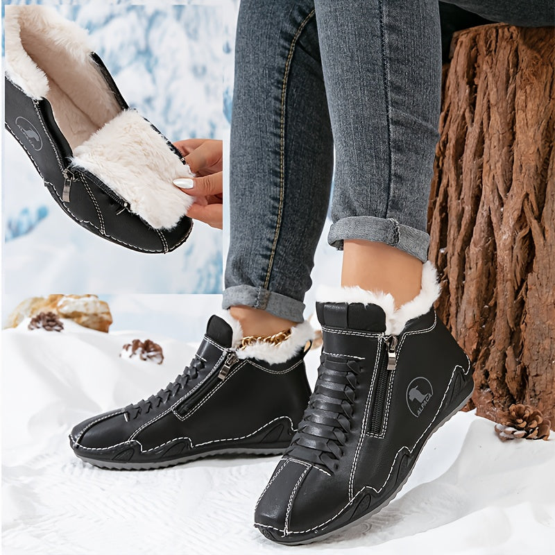 Léa | Comfortable Winter Ankle Boots with Ergonomic Support