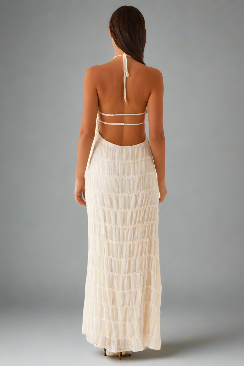 Yara | Halter Maxi Dress