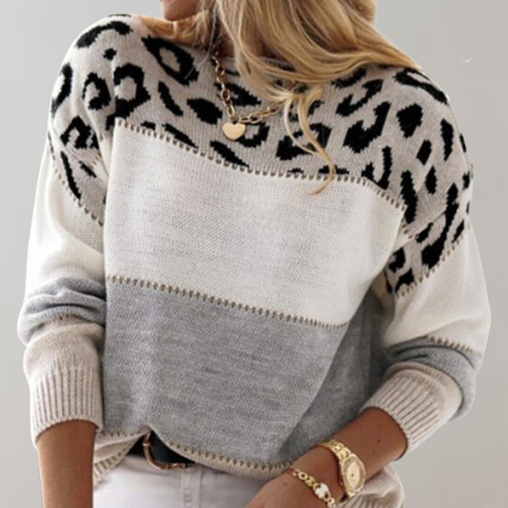 MILLIE&MAE | Elegant Leopard Knit