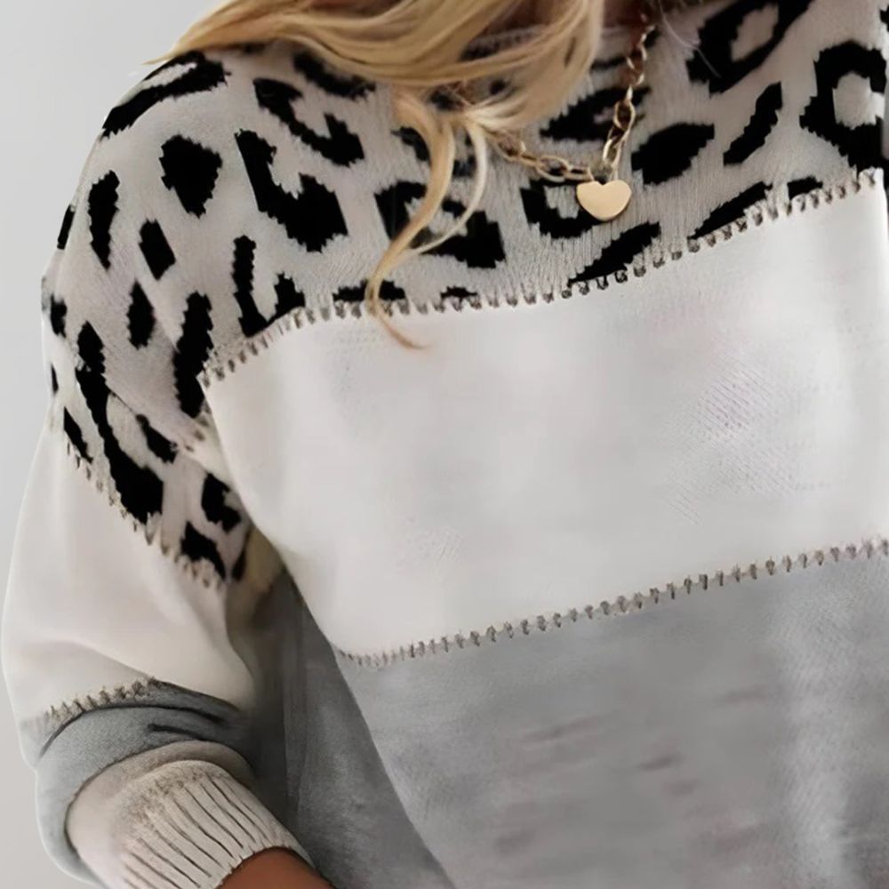 MILLIE&MAE | Elegant Leopard Knit
