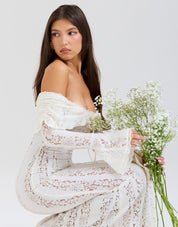 Arwen Lace | Off-Shoulder Maxi Dress