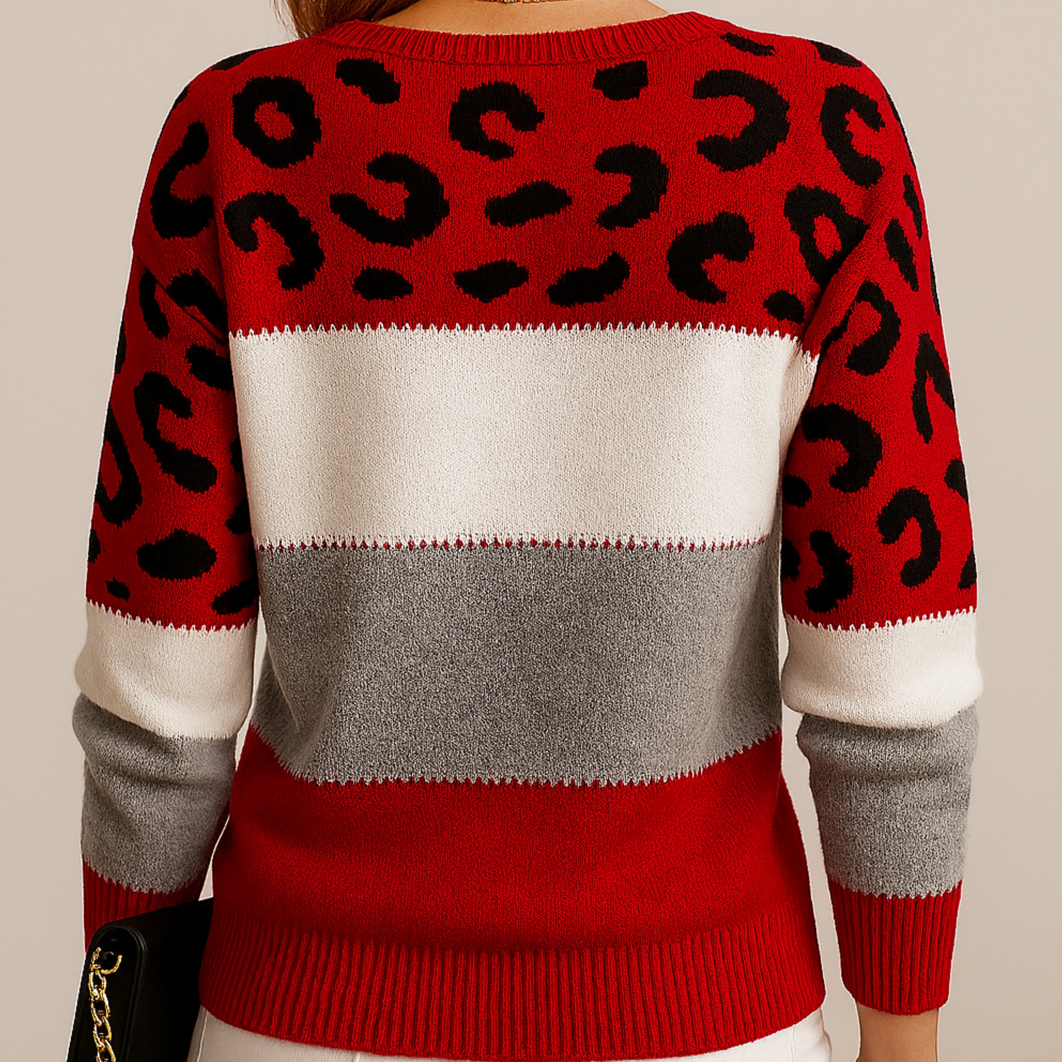 MILLIE&MAE | Elegant Leopard Knit