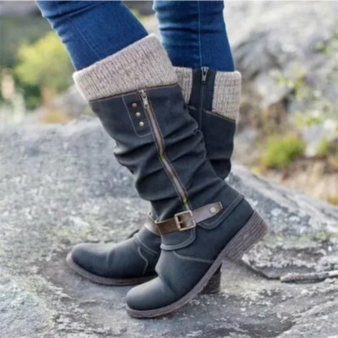 Mabel | Orthopedic Buckle Boots