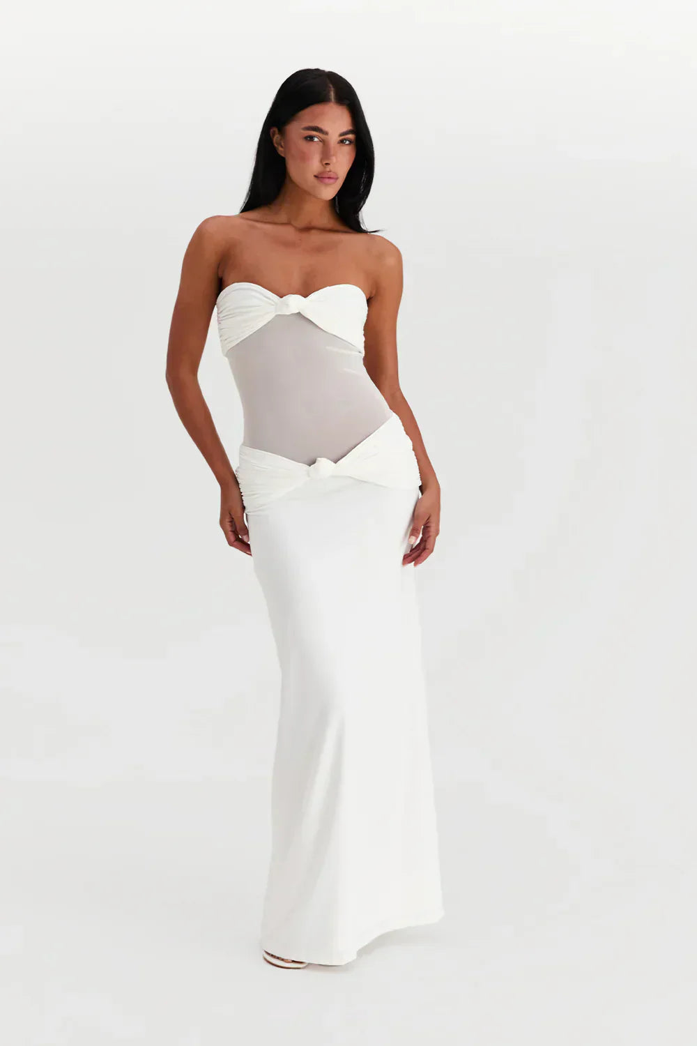 Soraya | Mesh Maxi Dress