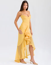Soleil Ruffle | Maxi Dress