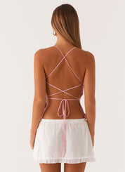 Sequin Cami | Fuchsia Top