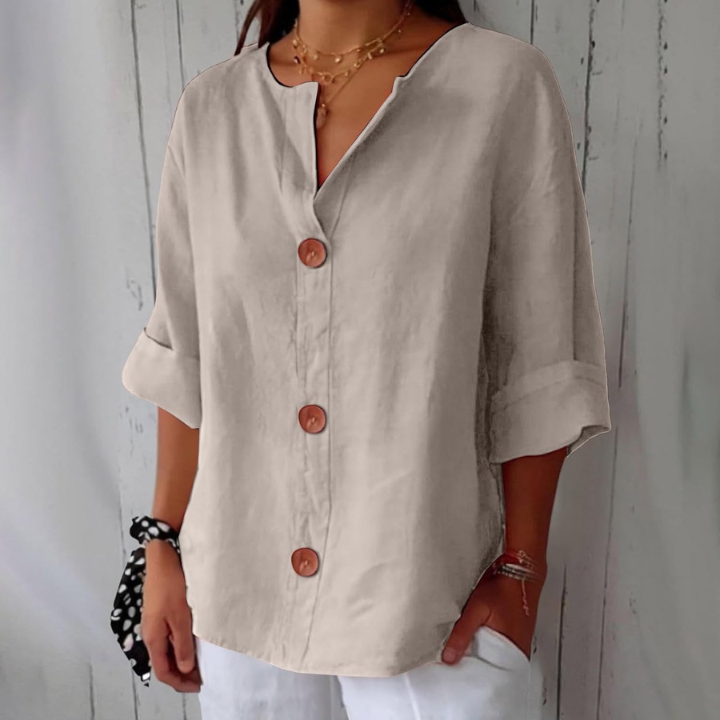 Caroline | Lightweight Linen Shirt