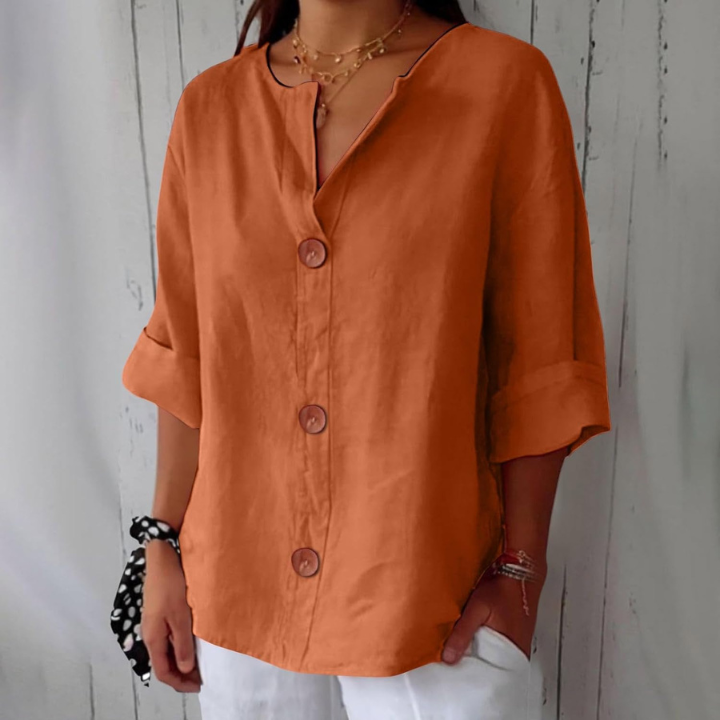 Caroline | Lightweight Linen Shirt