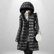 Ivy | Ultra-Light Down Jacket With Detachable Hood
