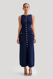 Mayfair Grace | Sleeveless Midi Dress