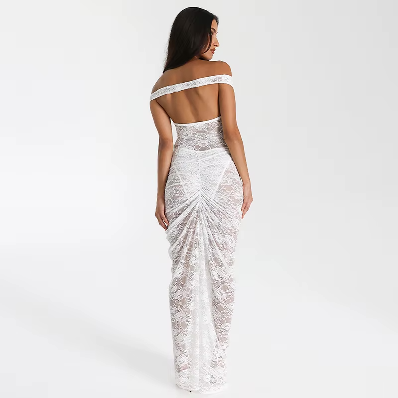 Isolde | Off-Shoulder Maxi Dress