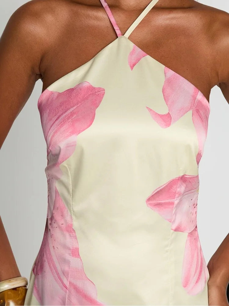 Elanora | Elegant Halter Dress