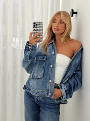 Riley | Oversized Denim Jacket