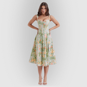 Lilia Corset | Midi Dress