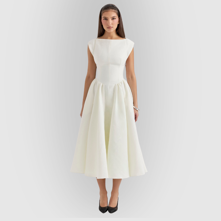 Rachel | Elegant Midi Jurk
