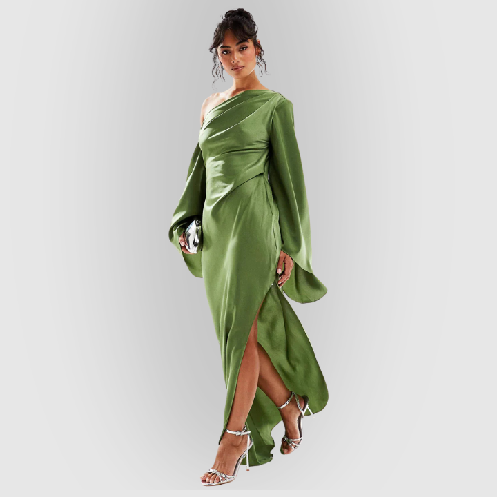 Emerald Elegance | Maxi Dress