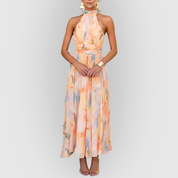 Naomi | Elegant Aquarel Dress