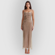 Mila | Maxi Glitter Dress