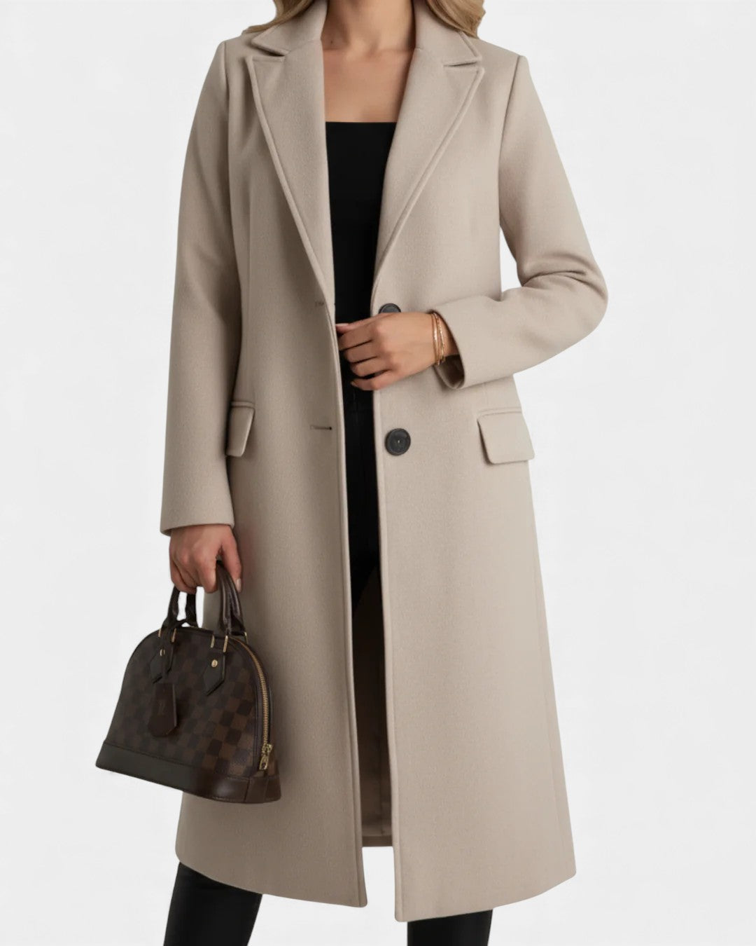 Auria Elegant Long Coat