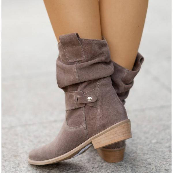 Patricia | Relaxed Suede Ankle Boots