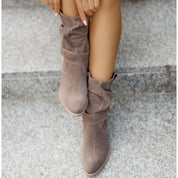 Patricia | Relaxed Suede Ankle Boots