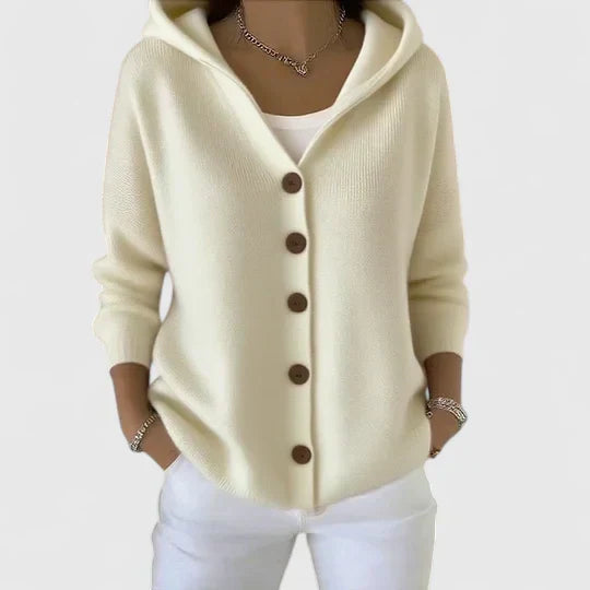 Lydia | Soft Knitted Cardigan With Hood