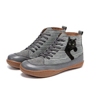Tilly | Leather Ankle Boots for Cat Lovers
