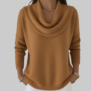 Angeline | Soft Cowl Neck Sweater